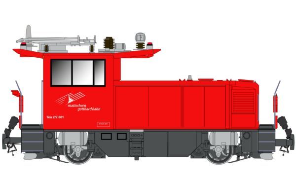 rot, Automatische Kupplung ohne Funktion, Messing Handarbeitsmodell, limitierte Stückzahl mit Zertifikat, Einezlachsantrieb, 2 Maxon Motoren, Federpuffer, Digital-Sounddecoder, Servogesteuerter Panthographenantrieb, Führerstandbeleuchtung